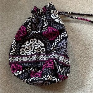 Vera Bradley Lined Drawstring Bag